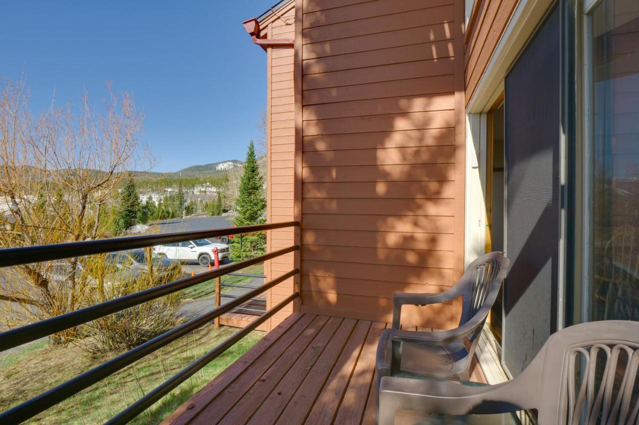 Silverthorne Condo Patio, Mtn Views, Pool Access! מראה חיצוני תמונה